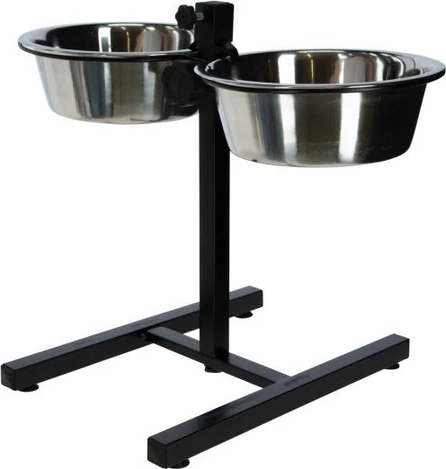 Kerbl Futterbar, 2x 2800ml, schwarz (82258) – Bild 2 von 7