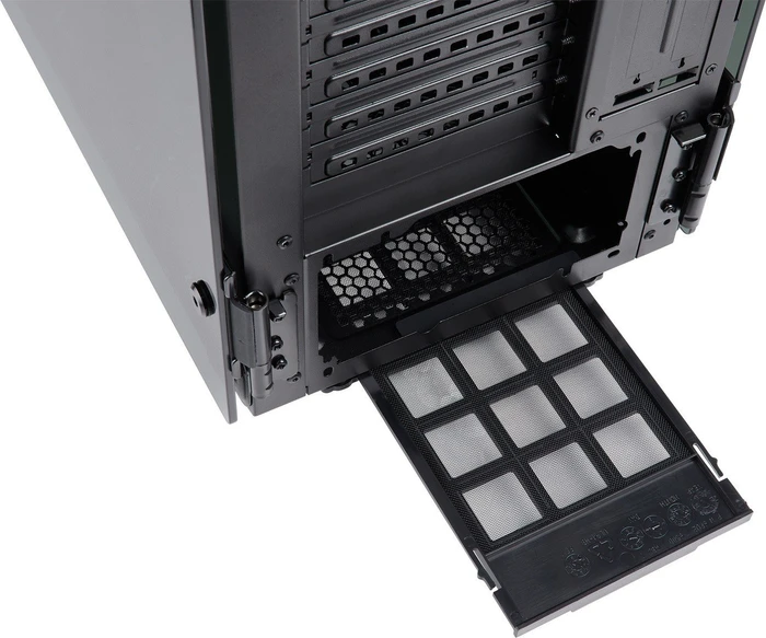 Corsair Obsidian 500D RGB SE, Glasfenster