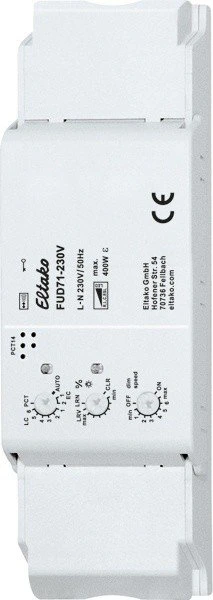 Eltako FUD71-230V Funkaktor Universal-Dimmschalter 230V, Dimmaktor
