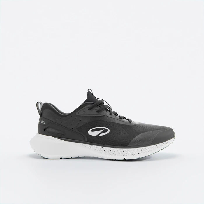 Kiprun Jogflow 190.1 smoked black/ultra white (Herren)