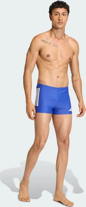 adidas 3-Streifen 2-Inch Badehose semi lucid blue/white (Herren)