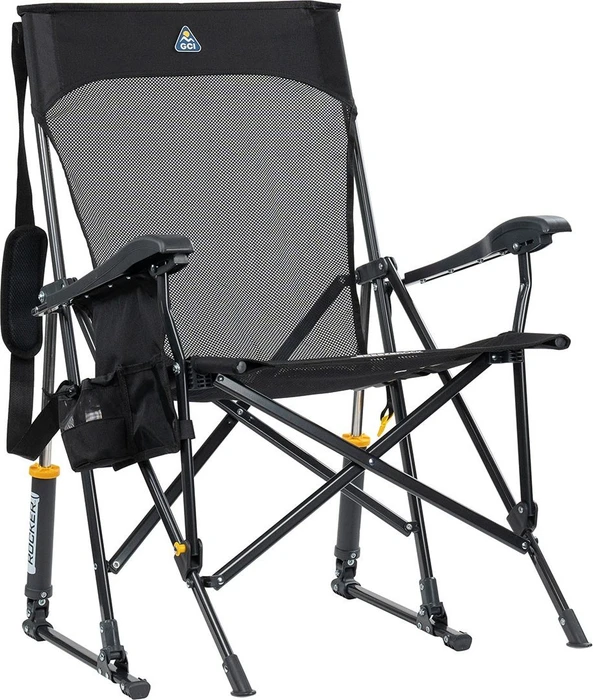 GCI Outdoor Breeze Rocker Campingsessel schwarz
