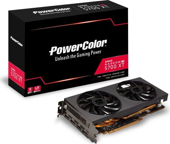 PowerColor Radeon RX 5700 XT, 8GB GDDR6, HDMI, 3x DP