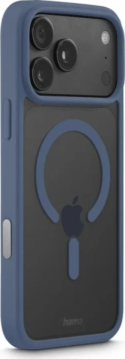 Hama Handyhülle Frame Protect magnetisch für Apple iPhone 18 Pro Max transparent/blau