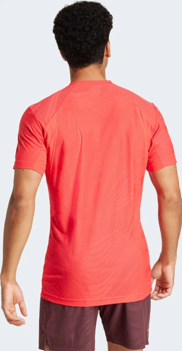 adidas Tennis Pro Climacool+ Freelift Funktionsshirt kurzarm semi lucid red (Herren)