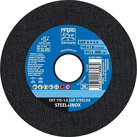 Pferd EHT 115-1.0 SGP STEELOX Trennscheibe, 115x1x22.23mm, 25 Stück