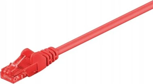 MicroConnect Patchkabel, Cat6, U/UTP, RJ-45/RJ-45, 20m, rot