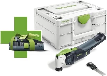 Festool OSC 18 E-Basic Vecturo Promo Akku-Multifunktionswerkzeug inkl. Systainer + Akku 4.0Ah