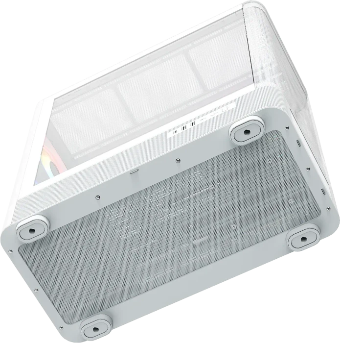 Modecom Volcano AQ500 ARGB White, Glasfenster