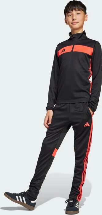 adidas Tiro 25 Essentials Trainingshose lang black/lucid red (Junior)