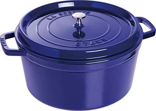 Zwilling Staub Cocotte Schmortopf rund 30cm 8.35l dunkelblau
