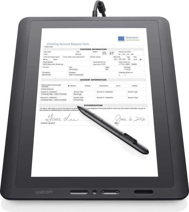 Wacom DTK-1651, 15.6"