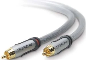 Belkin PureAV Silver Series Composite Audio Kabel 4.9m