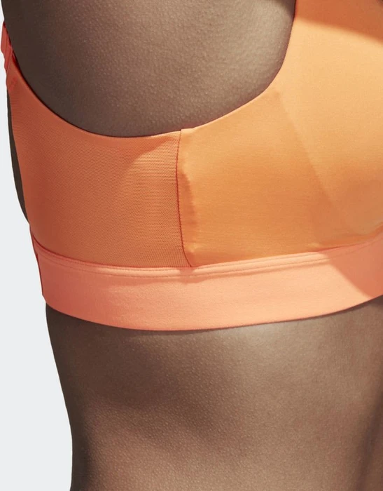 adidas Stronger For It Soft Sport-BH hi-res orange (Damen)