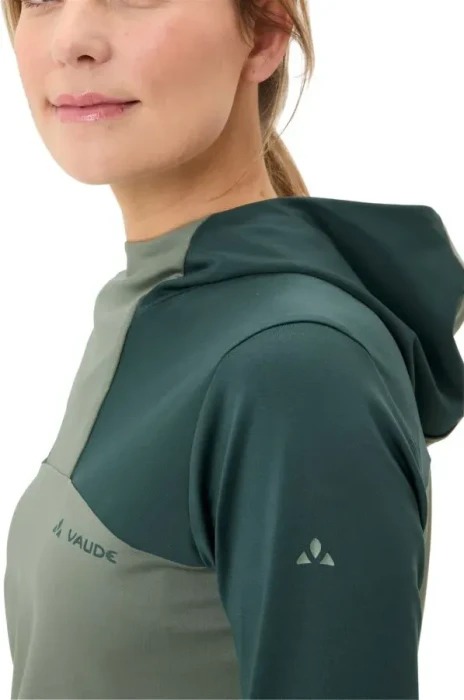 Vaude Qimsa Hoody Trikot langarm deep pond (Damen)