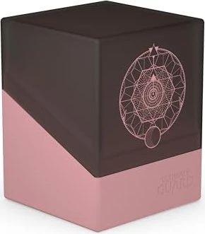 Ultimate Guard Exclusive Boulder Druidic Secrets 100+ Deck Case pour 100 cartes TCG à double manchon, Sol, Rangement sécurisé et durable pour jeux de cartes à collectionner, sable