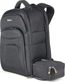 StarTech 15.6" Laptop Rucksack mit abnehmbarer Zubehörtasche, schwarz