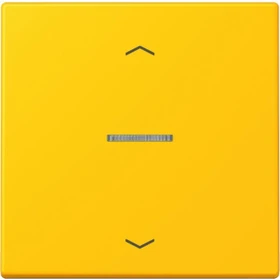 Jung HOME Taster 1-fach, le jaune vif