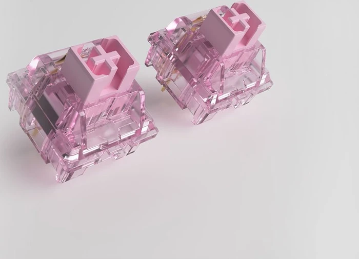 Akko 3068B Plus, Black & Gold, LEDs RGB, CS Jelly PINK, USB/Bluetooth, DE