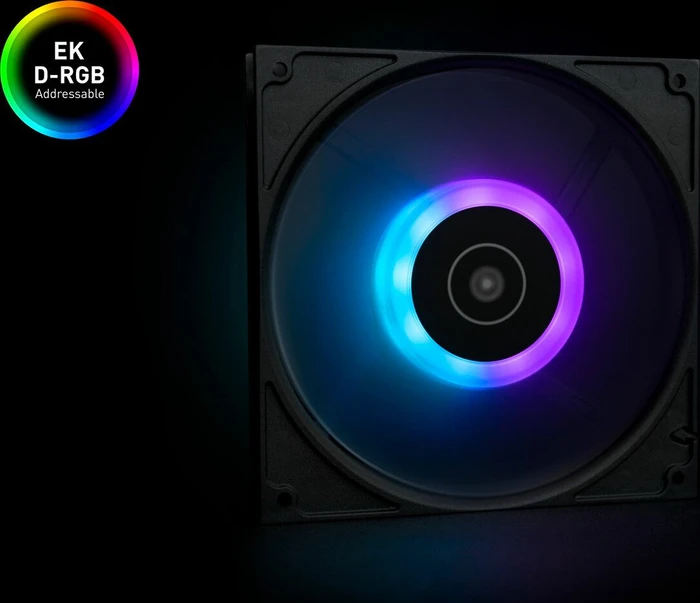 EK Water Blocks EK-Vardar EVO 140ER D-RGB schwarz, 1600rpm, 140mm