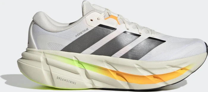 adidas Adistar 5 cloud white/iron metallic/lucid tangerine (Herren)