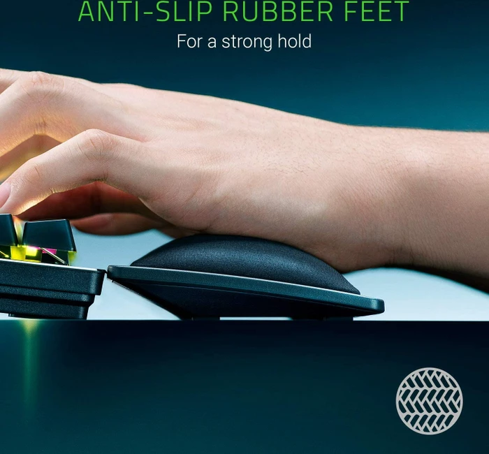 Razer Ergonomic Wrist Rest for Full-sized Keyboards, schwarz