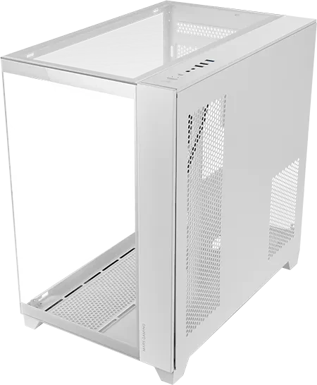 Mars Gaming MC-3C White, Glasfenster