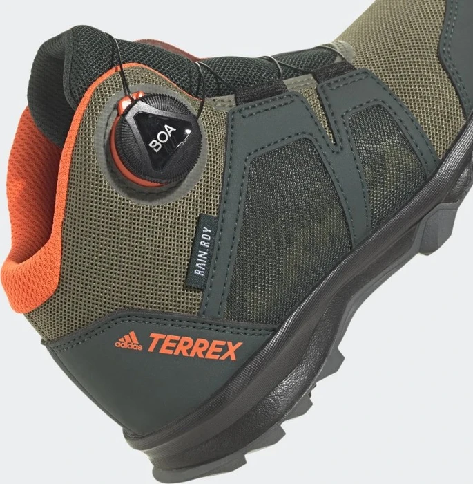 adidas Terrex Agravic BOA Mid Rain.RDY shadow green/pulse olive/impact orange (Junior)