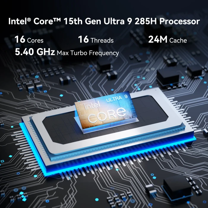 Geekom Mini IT15, Core Ultra 9 285H, 32GB RAM, 1TB SSD