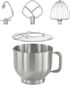Caso 3158 Edelstahlschüssel mit Accessoires Zubehörset, 5-tlg.