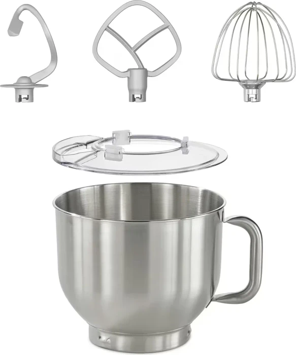 Caso 3158 Edelstahlschüssel mit Accessoires Zubehörset, 5-tlg.