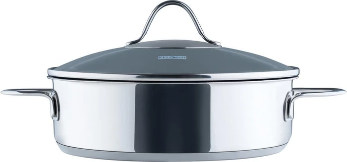 Kelomat Perfekt Schmorpfanne mit Deckel 24cm