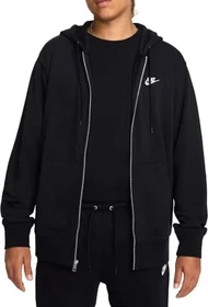 Nike Club French-Terry Hoodie schwarz/weiß (Herren)