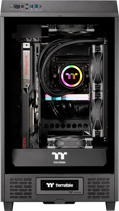 Thermaltake Toughline T200A, schwarz, Ryzen 7 7800X3D, 32GB RAM, 1TB SSD, Radeon RX 7900 XT
