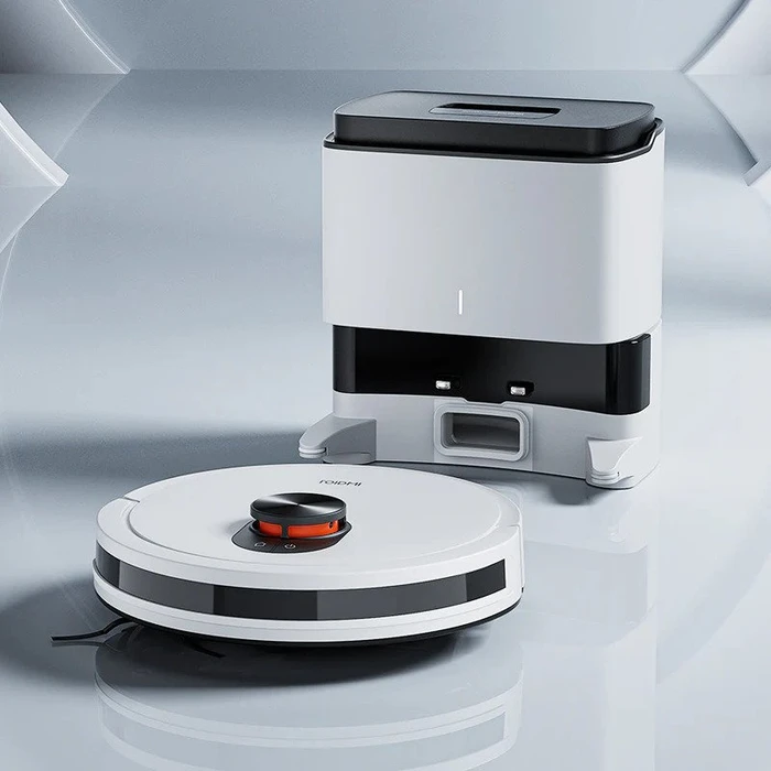 Xiaomi RoidMi Eve CC Saug-/Wischroboter weiß inkl. Absaugstation