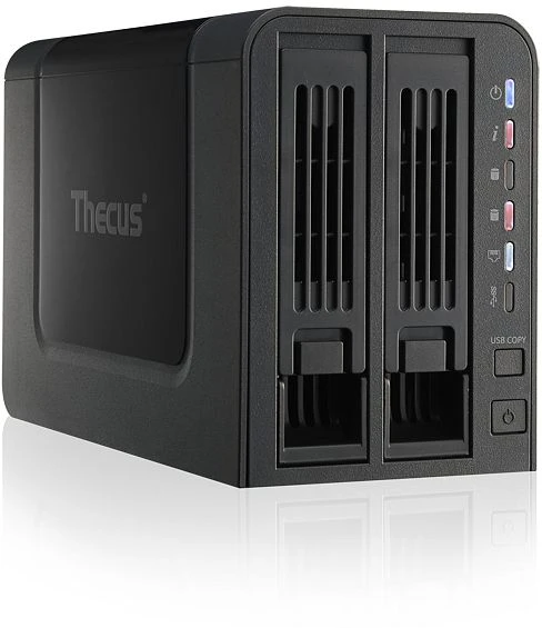 Thecus N2310, 512MB RAM, 1x RJ-45 1000Base-T, 1x USB-A 3.0
