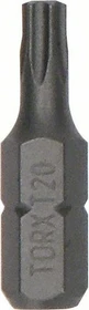 Bosch Professional Extra Hard T Torx Bit 1/4", T20x25mm, 25 Stück