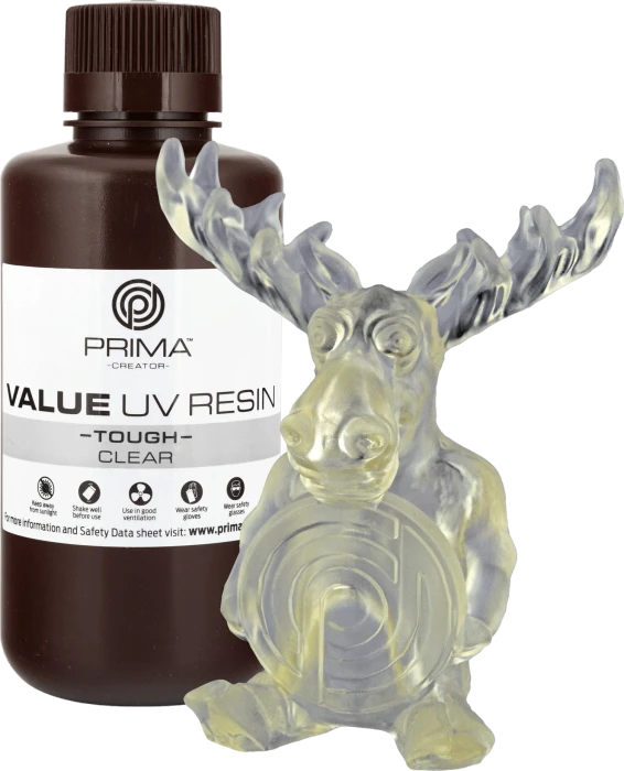 PrimaCreator Value Tough UV (ABS Like) Clear, 500g