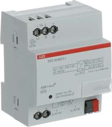ABB SV/S30.640.3.1 KNX Spannungsversorgung 30V, 640mA, 4TE REG