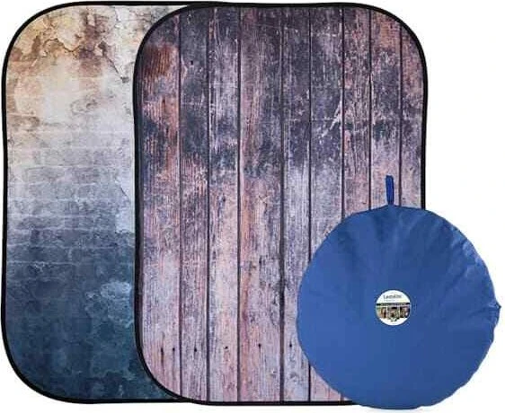 Lastolite Textilhintergrund Urban Wand/Holzzaun 150x210cm