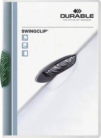 Durable Swingclip Klemmmappe, A4, grün/transparent