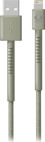 Fresh 'n Rebel USB-A to Lightning Cable 2.0m Dried Green