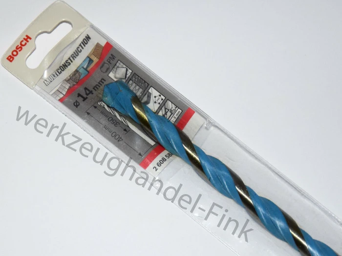 Bosch Professional CYL-9 MultiConstruction Mehrzweckbohrer, 14x350x400mm, 1 Stück