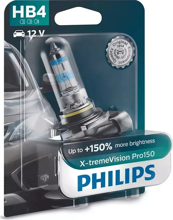 Philips X-tremeVision Pro150 HB4 51W, 1er-Pack
