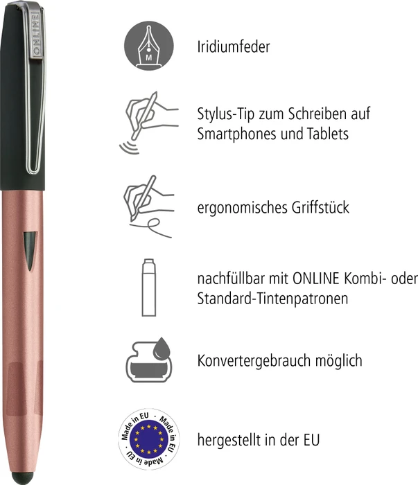 ONLINE Switch Plus rosegold, rechte Hand, mittel (26073/3D) – Bild 2 von 7