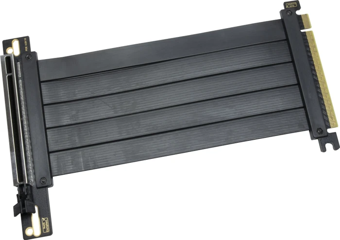 Inter-Tech RC-01 Riser Card Cable, gewinkelt, PCIe 4.0, 200mm
