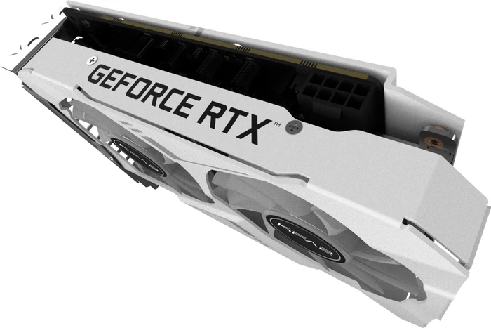 KFA2 GeForce RTX 2070 White Mini (1-Click OC), 8GB GDDR6, DVI, HDMI, DP