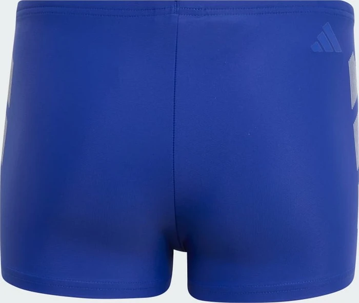 adidas Big Bars Boxer Badehose semi lucid blue (Junior)
