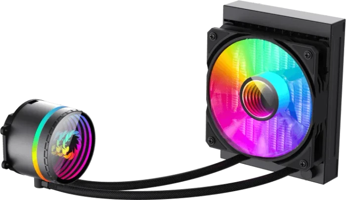GameMax IceBurg 120mm BK, schwarz