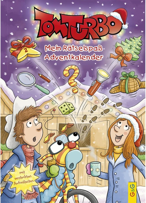 G&G Verlag Tom Turbo Mein Rätselspaß Adventskalender